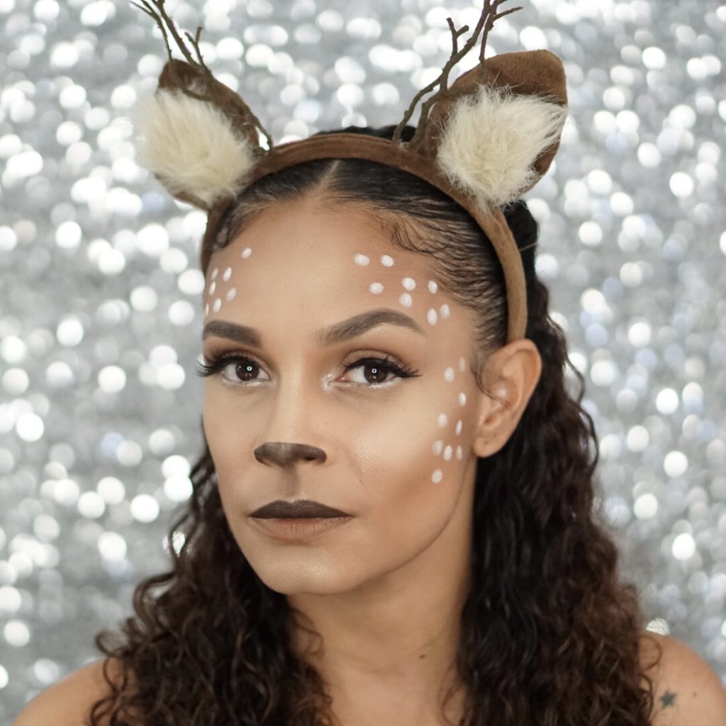 The Deer Makeup Look You Need To Try For Halloween This Year.
